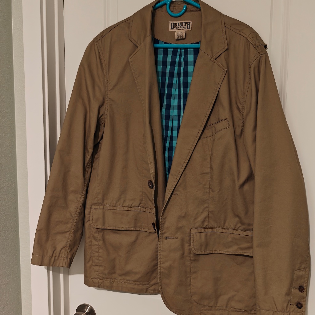 Duluth Fire Hose Presentation Coat Mens Large